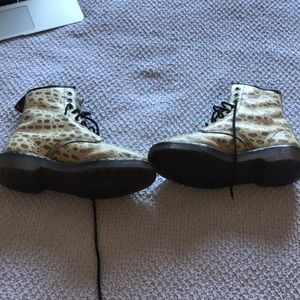 Dr. Martens printed boots